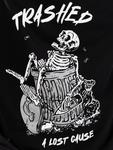 Футболка A Lost Cause Trashed T-Shirt, black - фото 9