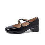 Туфли Мэри Джейн женские Comely, черный - фото