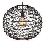 Подвесной светильник, металл, черный, E27, H 120 см Globo Lighting - фото 6