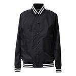 Куртка COMME des GARCONS Varsity Jacket 'Black', черный - фото 2