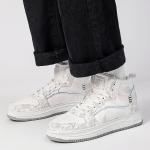 Кроссовки TFKY Skateboarding Shoes Men High-top, белый/синий - фото 7