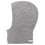 Шапка Alpaca, Acrylic, Nylon, Polyurethane женская серая LOW CLASSIC, серый - фото