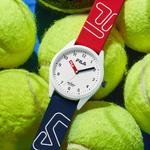 FILA Часы 6463 Collection Wrist Watch Quartz Movement Silicone Strap 43mm White Dial Unisex - фото 8