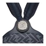 FENDI Холщовый рюкзак мужской синий - фото 4