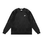 Nike Свитшот унисекс черный - фото 3