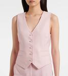 Шерстяной жилет Gabriela Hearst, Blush - фото 3