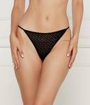Трусы женские Boss Bodywear стринги кружевные, черный - фото