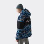 Мужской пуховик Champion, цвет Blue color - фото 3