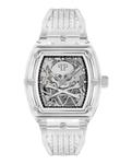 Часы $keleton Crystal Automatic PHILIPP PLEIN, прозрачный/прозрачный/серебряный - фото