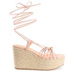 Босоножки Catalinn на танкетке и платформе Journee, розовый - фото 3