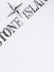 Stone Island Junior футболка с логотипом, белый - фото 3