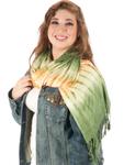 Шарф Sunsa, зеленый - фото 2