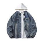 Джинсовая куртка унисекс LIVINGTOWN, Темно-серый - фото 11