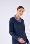 Джемпер Damart 2-IN-1 WARM EFFECT, Navy Mélange/Blue - фото 4