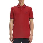 FRED PERRY Красная поло для мужчин - фото 5