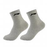 Носки до середины икры унисекс 6 пар LINING, белый - фото 12