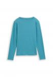 Топ TOM TAILOR Long sleeved top, Tropical Teal/Teal - фото 5