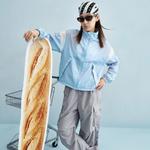 Champion Куртка US Version женская, Light Blue - фото 6