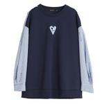 ELLE Свитшот Women's Navy Blue - фото