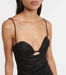 Льняное платье макси noemi Sir, черный - фото 4