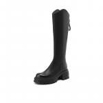 Женские сапоги DAPHNE высокие на платформе, черный - фото 2