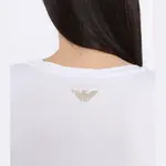 Футболка стандартного кроя Ea7, белый - фото 4