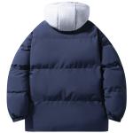 Пуховик Unisex NOME, экрю с воротником стойкой без капюшона - фото 11