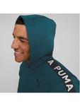 Пуловер Puma Fit Fleece Hoodie Pullover, зеленый - фото 4