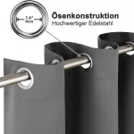 Шторы MODFU, светло-серый - фото 4