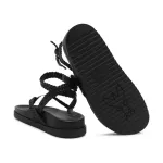 Кожаные сандалии Patrizia Pepe, черный - фото 4