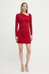 Платье Abby Herve Leger, красный - фото 2