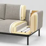 2-местный диван, гуннаред светло-синий ÄPPLARYD IKEA - фото 4