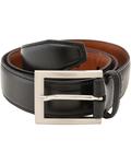 Ремень Johnston & Murphy Johnston & Murphy Dress Belt, черный - фото