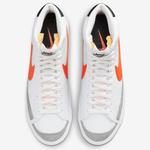 Мужские кроссовки Nike, White Safety Orange Wolf Grey Black - фото 2