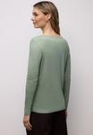 Топ Street One Long sleeved top, Grün/Dark Green - фото 2