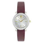 VERSACE Часы Greca Sphere 35mm, Green - фото 7