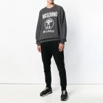 MOSCHINO Серый свитшот Men's Gray - фото 4