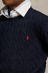 Детский свитер Polo Ralph Lauren из смесовой шерсти, черный - фото 5