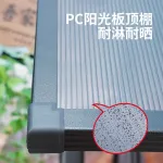 Садовые качели Green Water «Гималаи» трехместные, 208х123х180 см, LED-подсветка, матрас-сиденье+подушки, белый - фото 5