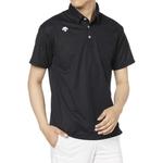 Мужская поло DESCENTE, черный - фото 3