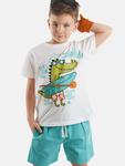 Спортивный костюм Denokids Beach Croco, синий - фото 4