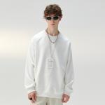 Свитшот унисекс SWAMP AREA, серый с флисовой подкладкой - фото 4