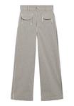 Брюки Mango Trousers, Off-White - фото 6