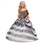 Детская кукла Barbie 65Th Anniversary Blonde doll, мультиколор - фото