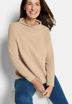 Толстовка GOLDNER OTTOMAN- MIT TURTLENECK, Beige - фото 5