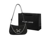 Pink·Land Женская сумка через плечо, Серебро - фото 3