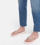 Шлепанцы Loubi Flip Christian Louboutin, Transparent/ Bianco - фото 4