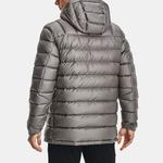 Пуховик мужской серый Under Armour, серый - фото 5