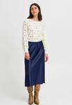 Юбка А-силуэта NATA Fransa, синий - фото
