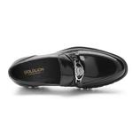 Мужские лоферы черные GOLDLION - фото 3